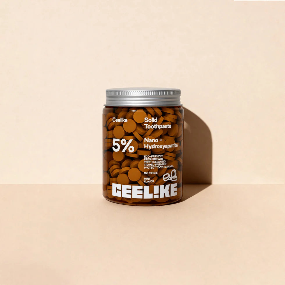 CEELIKE 5% Hydroxyapatite Toothpaste Tablets
