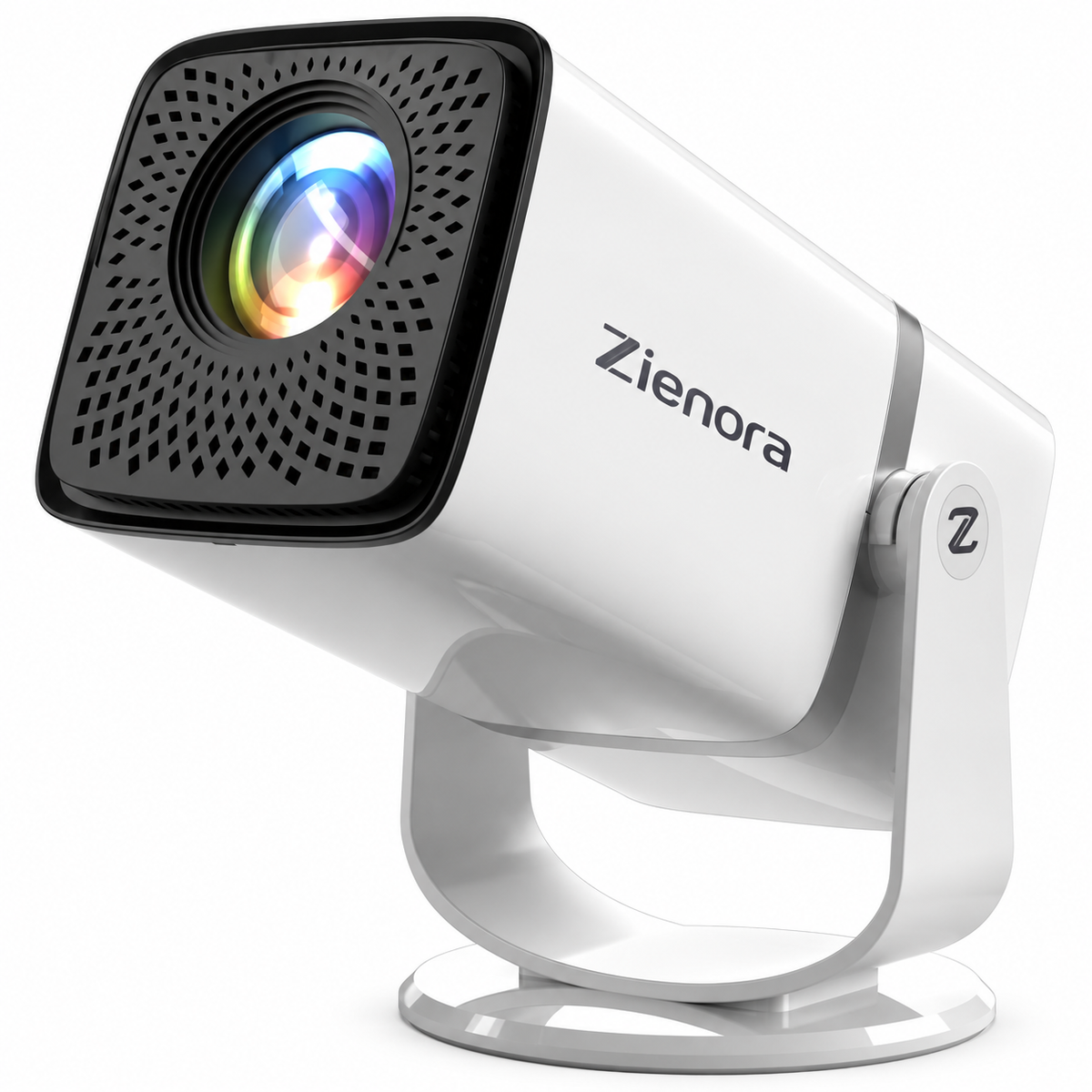 Zienora Horizon  Smart Projector with 1080p Auto Focusing Multi Functional Short Throw Projection Capabilities