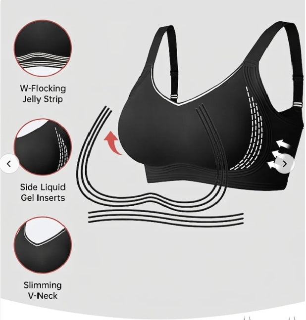 Full Coverage Push Up Jelly Bra